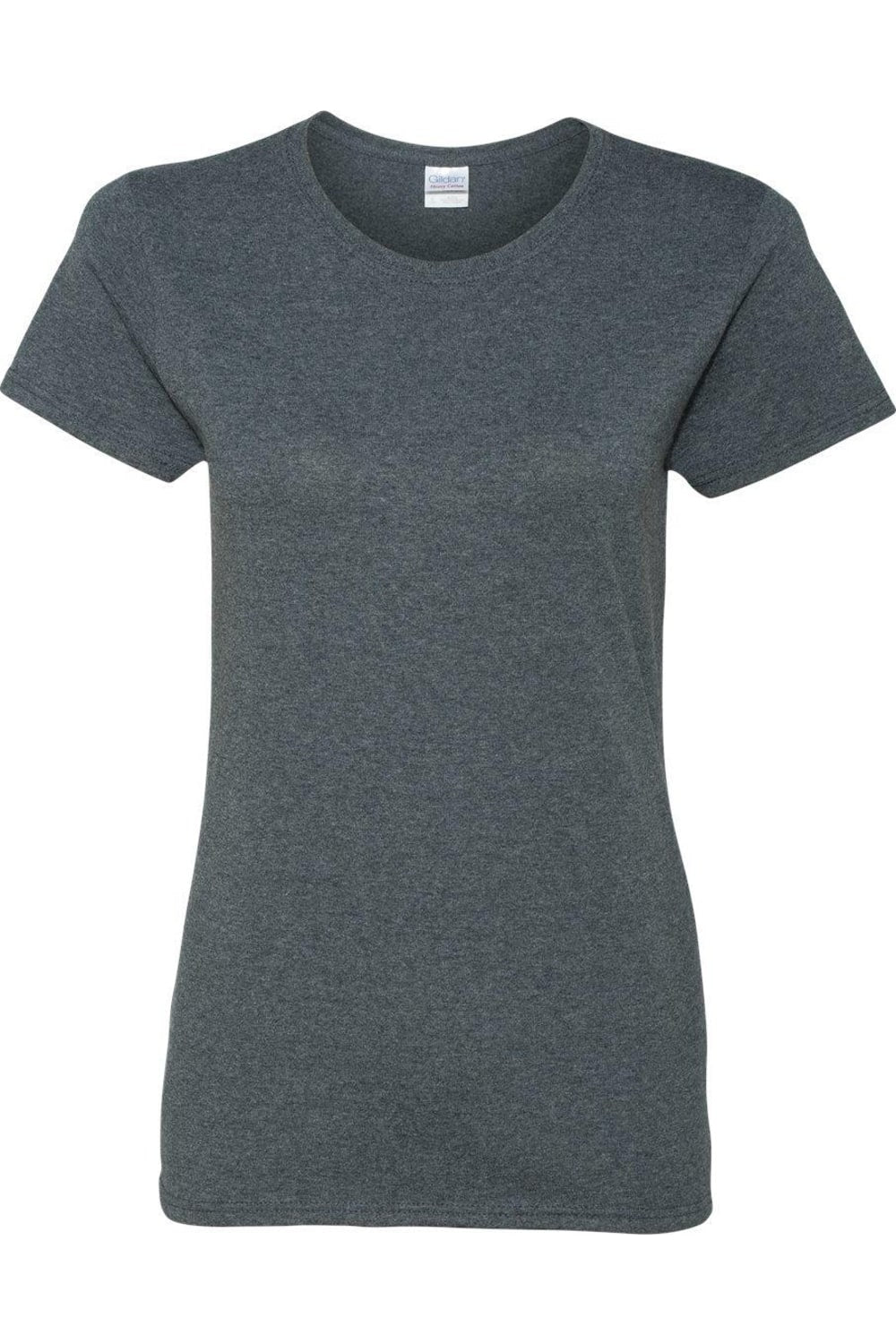

Женская футболка Gildan Heavy Cotton, цвет dark heather
