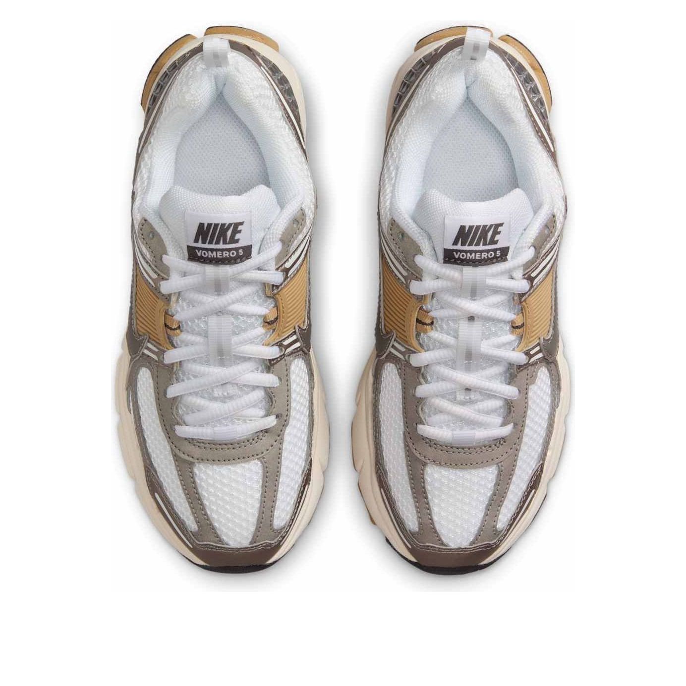 Кроссовки (GS) Nike Air Zoom Vomero 5 'Metallic Pewter Parachute Beige' — фото 2