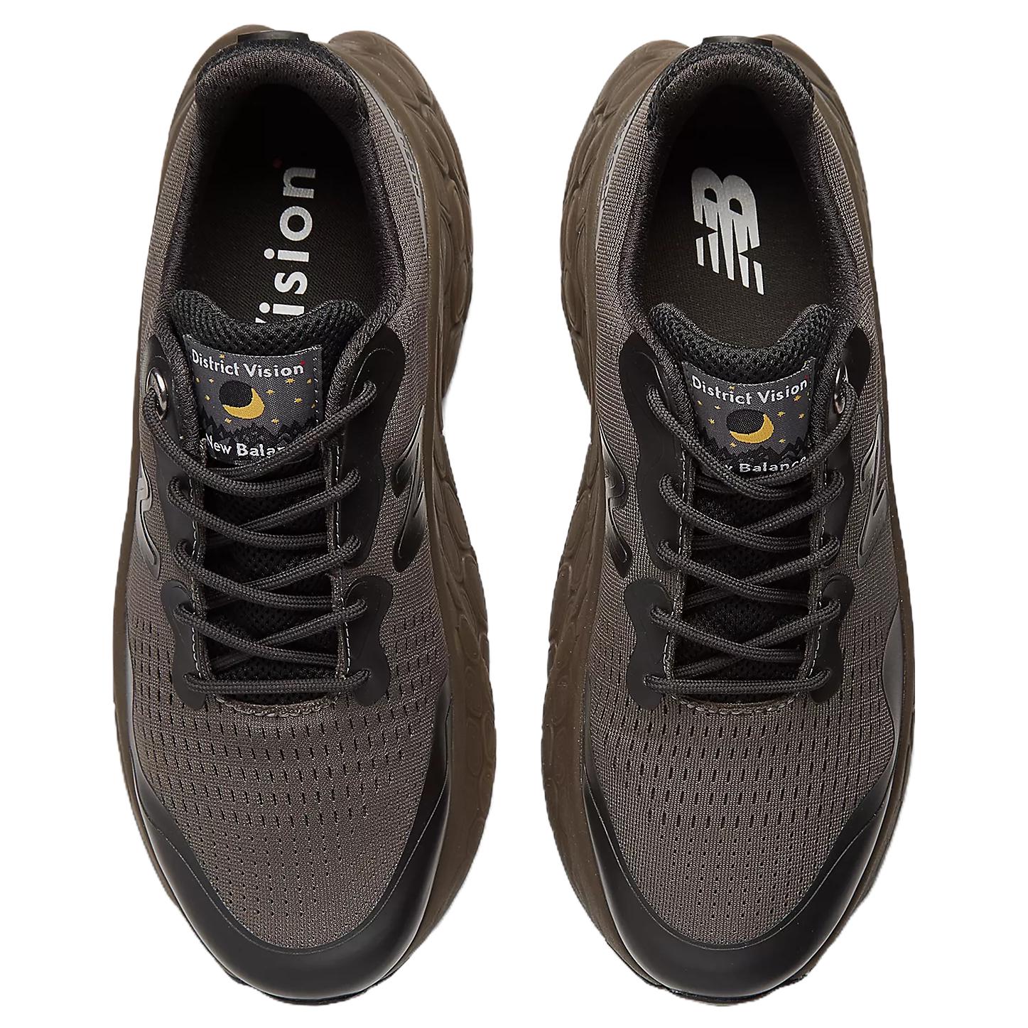 Футболка Fresh Foam X More Trail District Vision Falcon New Balance, серая — фото 4