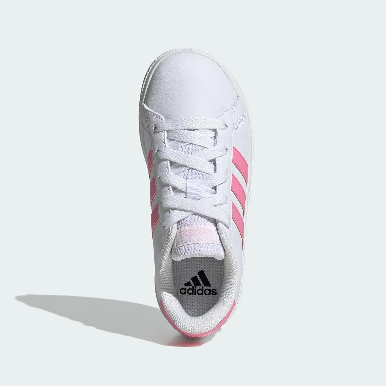 Кроссовки Grand Court 2.0, adidas, белый/розовый — фото 3