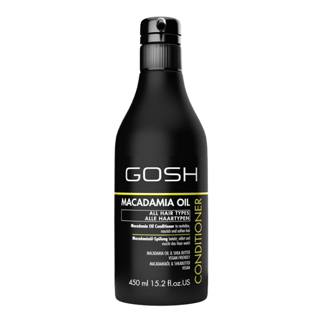 

Кондиционер для волос с маслом макадамии Gosh, 450 мл