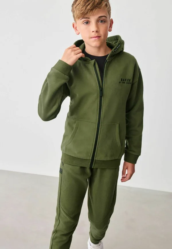 Стандартный спортивный костюм для бега Baker By Ted Baker, Khaki Green — фото 2