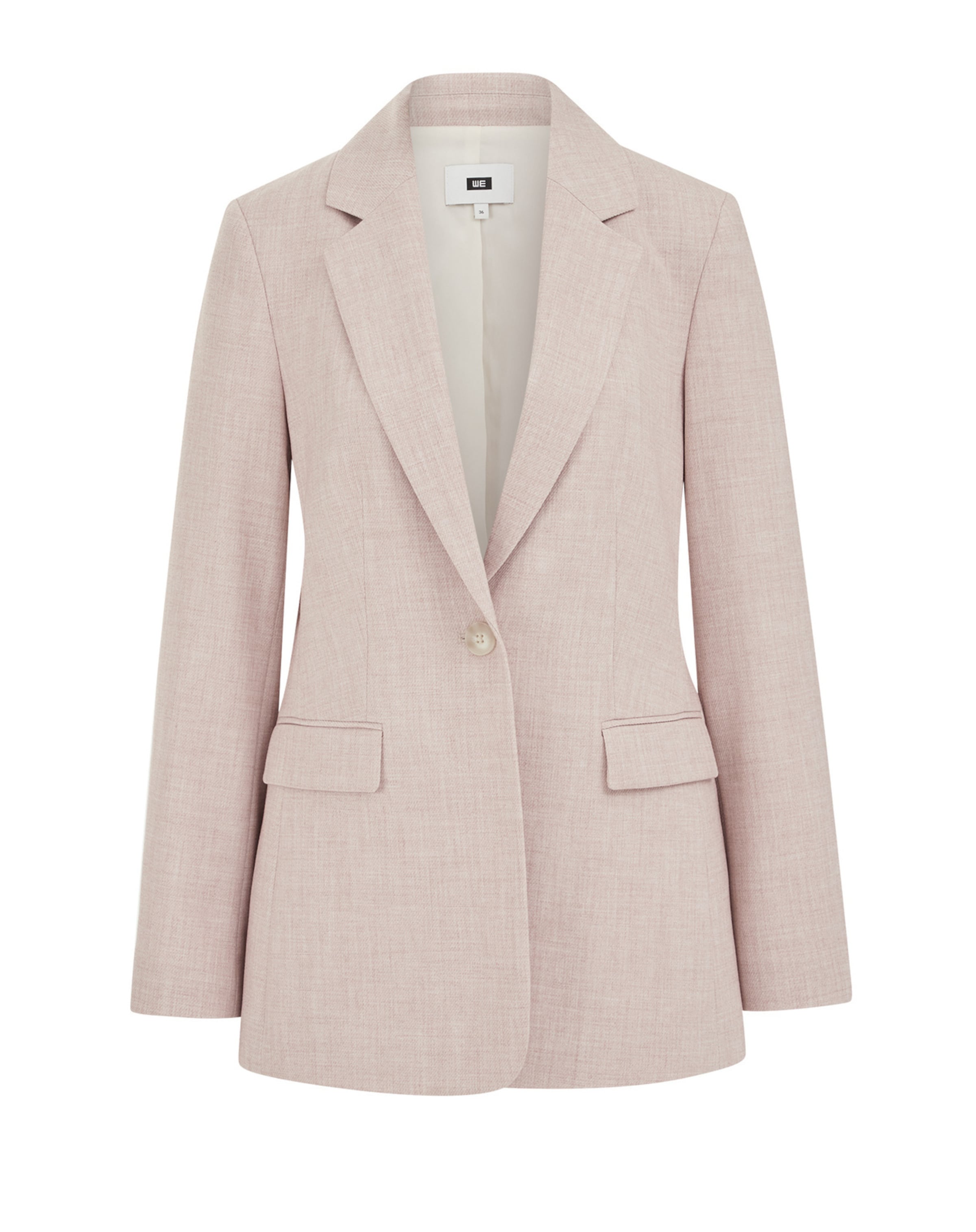 

WE Fashion Пиджак в крапинку розового цвета