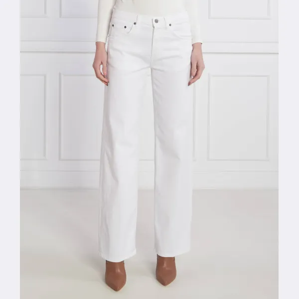

Джинсы свободного кроя Jacklyn Dondup - Made In Italy, белый