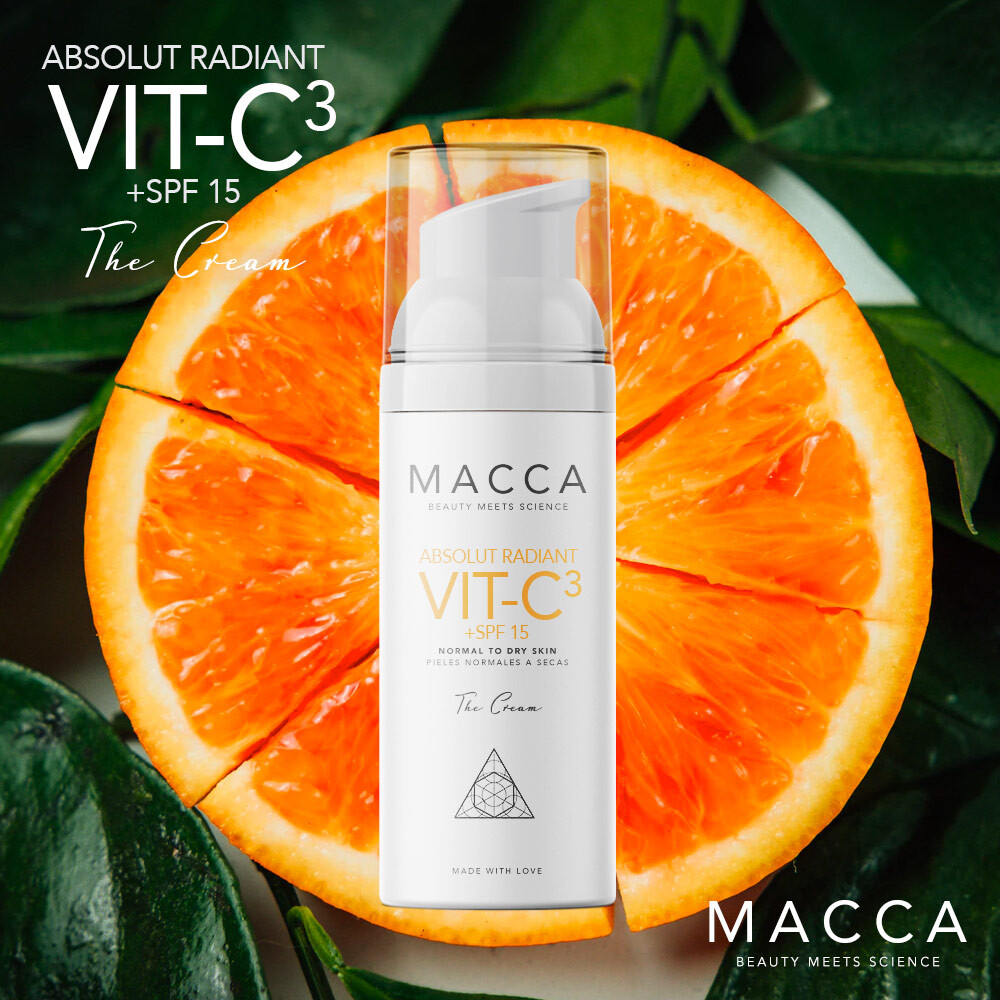Крем для лица Macca — Для ухода за лицом Absolut radiant vit-c the cream spf15, 50 мл — фото 3
