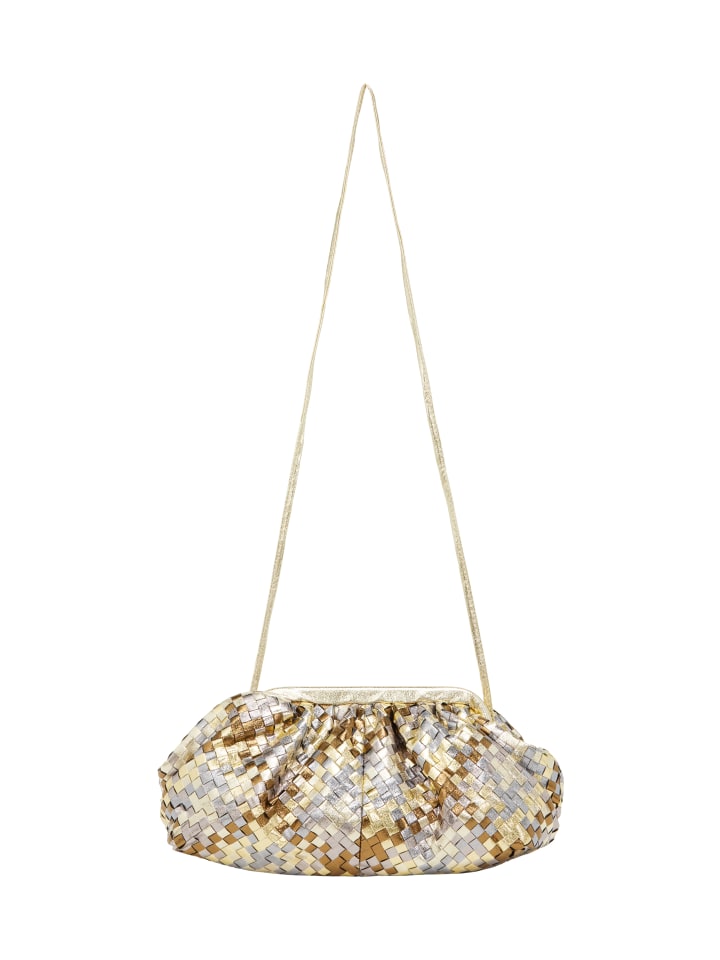 

Клатч faina, цвет gold yellow