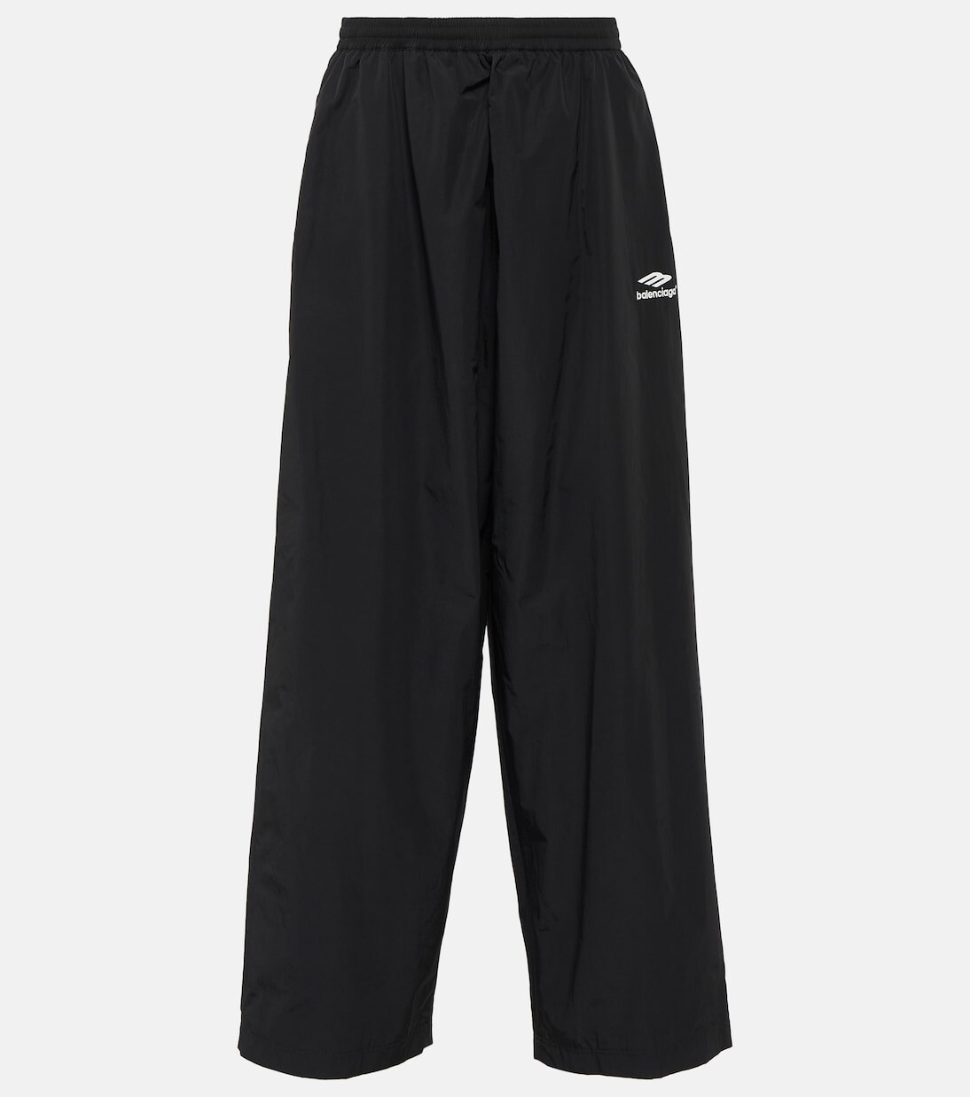 

Спортивные брюки из поплина с логотипом 3b Balenciaga, черный