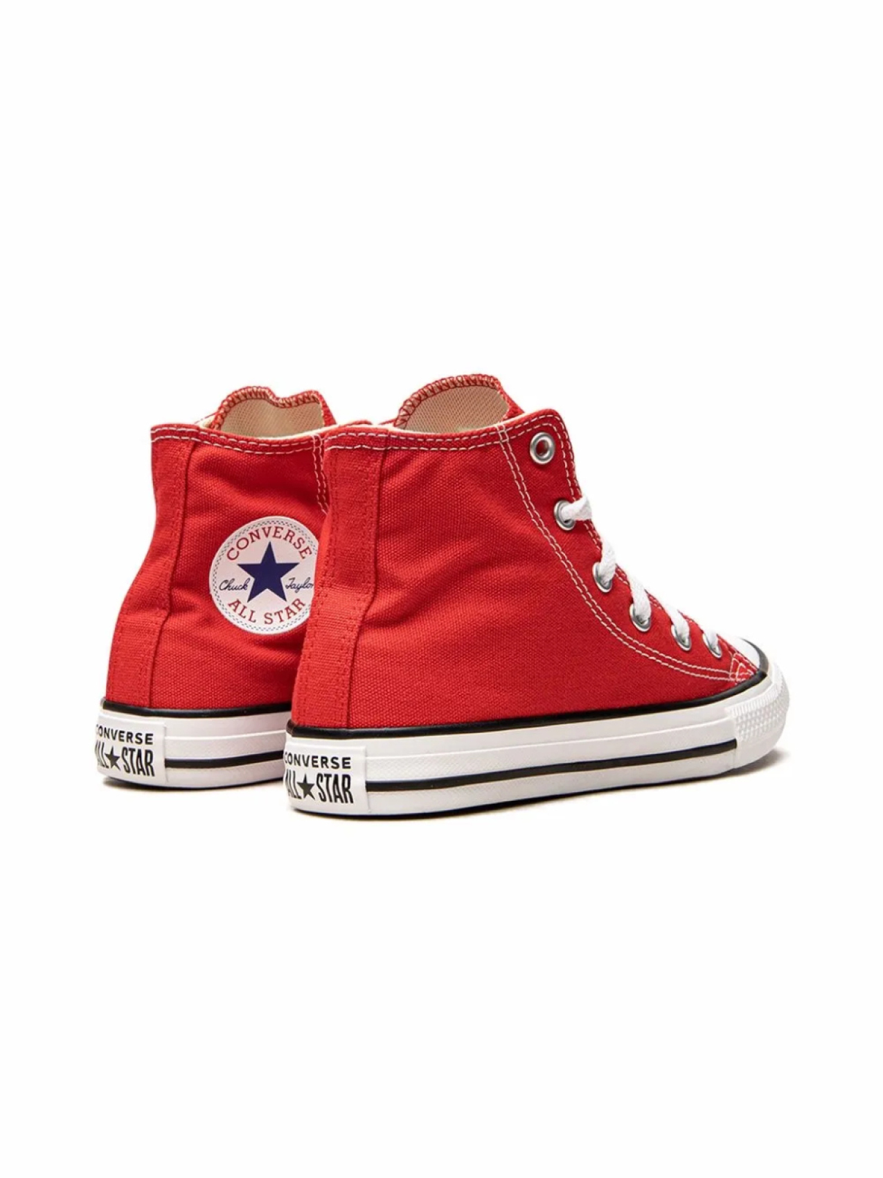 Converse Kids высокие кеды All Star, красный — фото 3