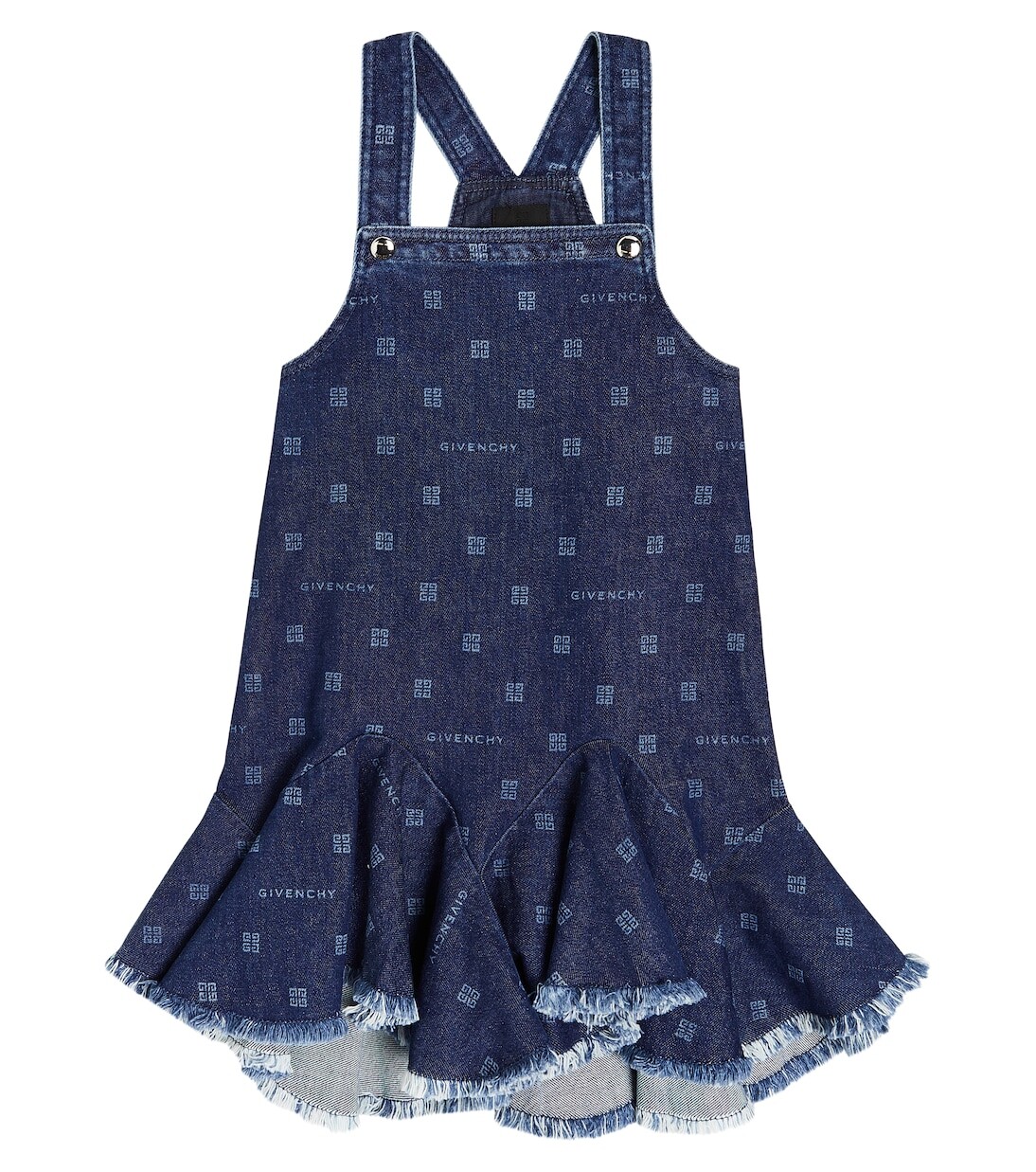 

Платье-комбинезон 4g Givenchy Kids, бежевый