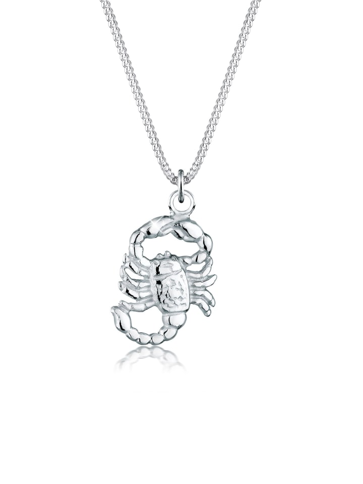 

Elli Колье из серебра 925 пробы со знаком зодиака: Скорпион в серебряном исполнении