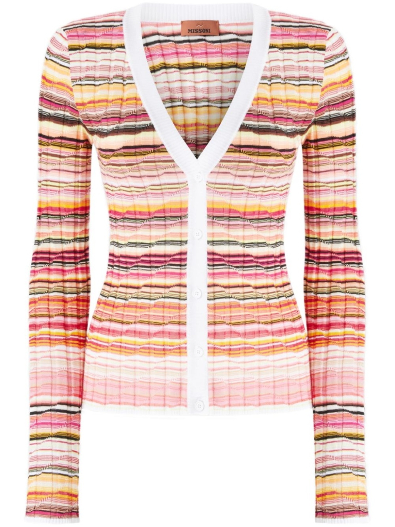 

Полосатый кардиган Missoni, розовый