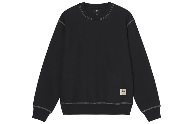 

Толстовка Stüssy из хлопка с контрастной строчкой Stussy, красный