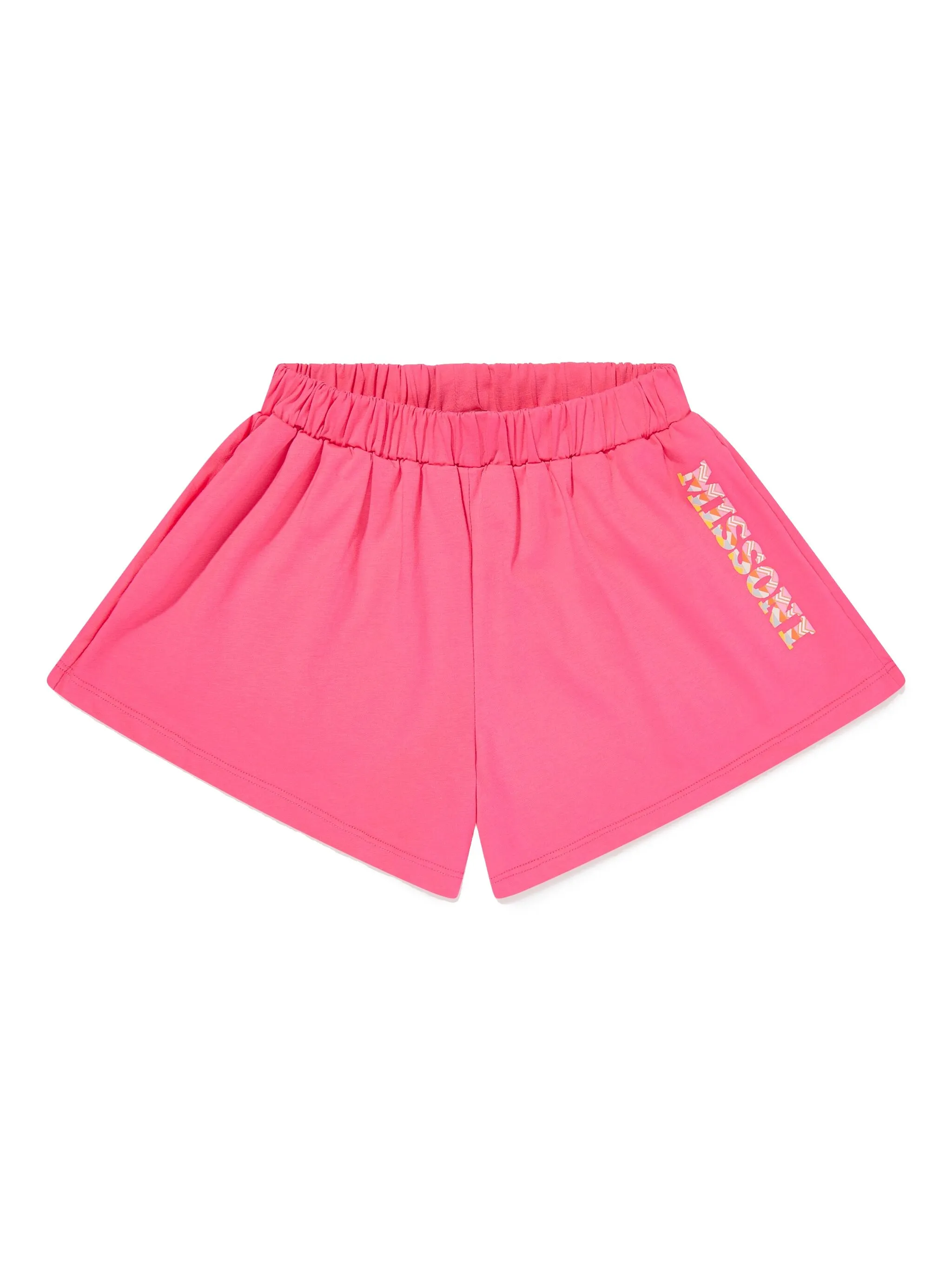 

Шорты с принтом Missoni Kids, розовый