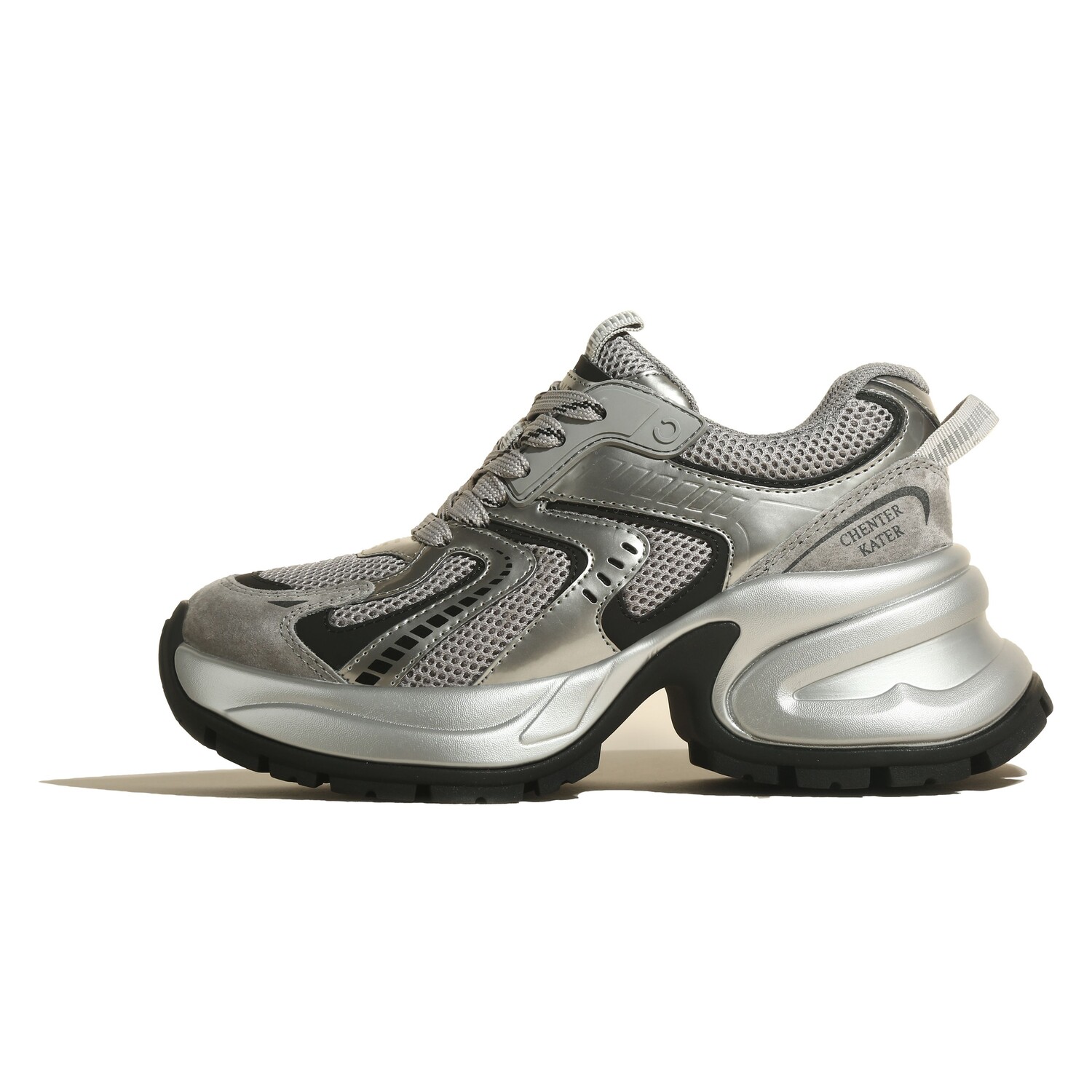 

Кроссовки CHENTER KATER Chunky Sneakers Women's Low-top, черный