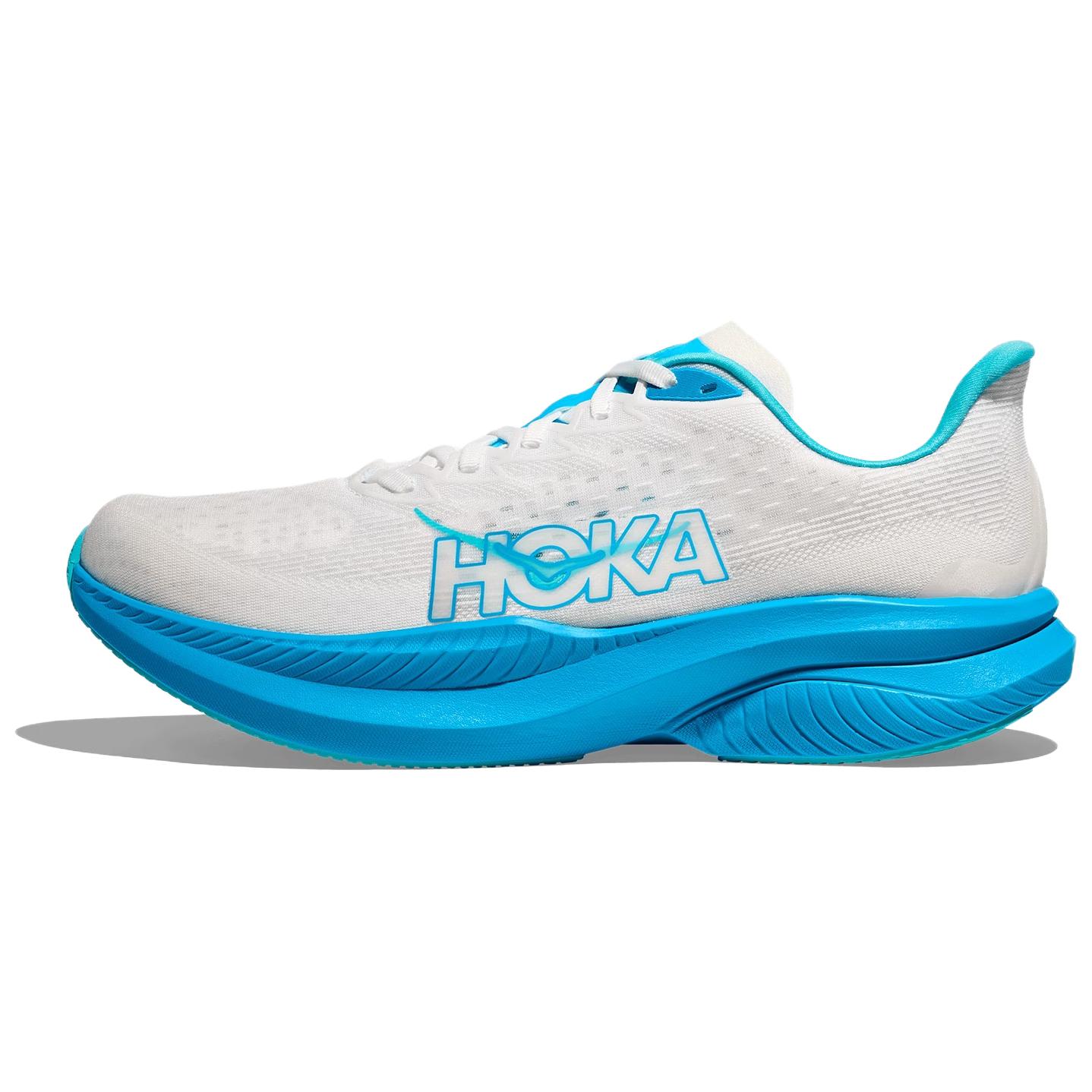 

HOKA ONE ONE Кроссовки Mach 6 White Skyward Blue