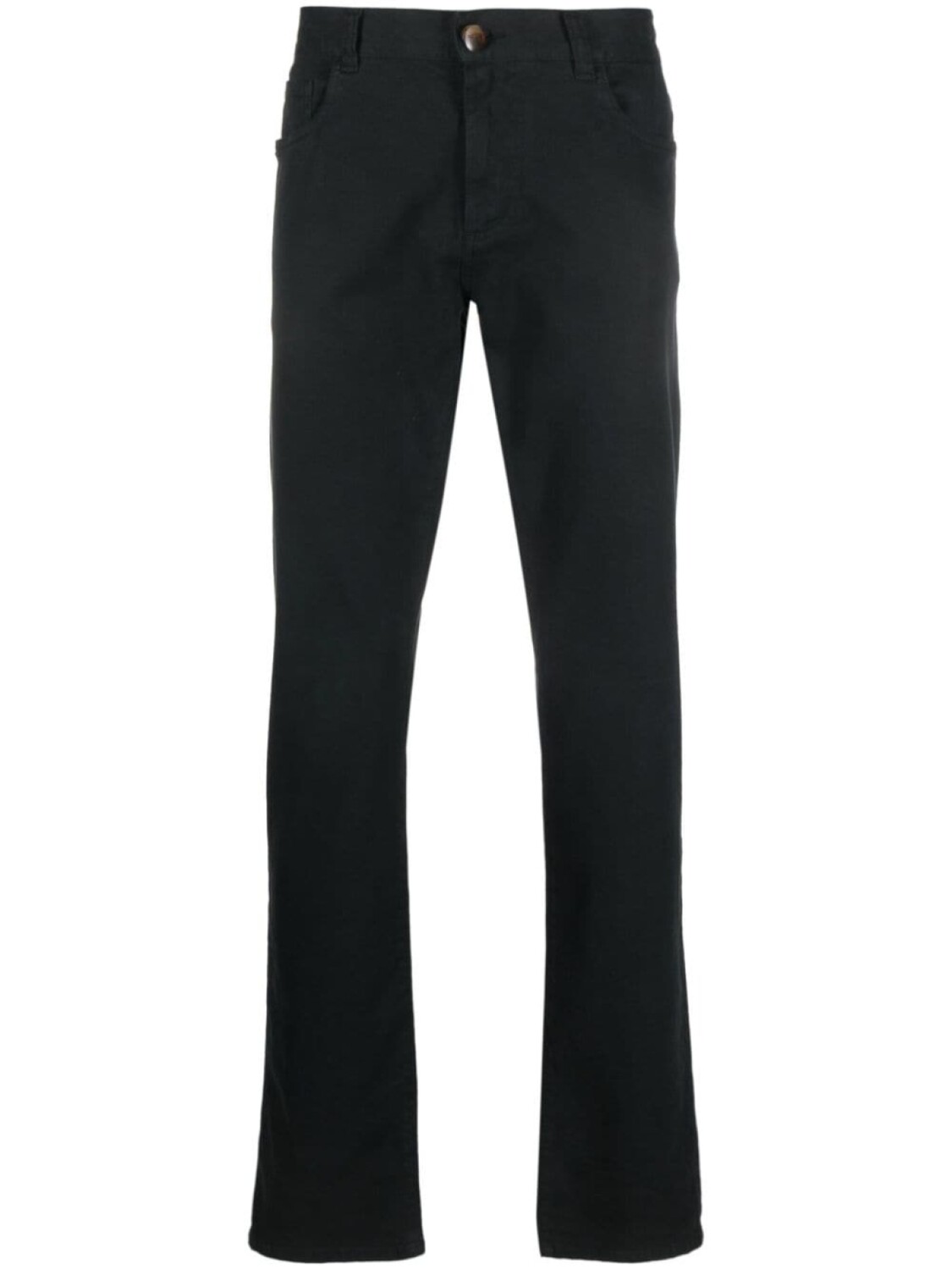 

Canali узкие джинсы с заниженной талией, синий
