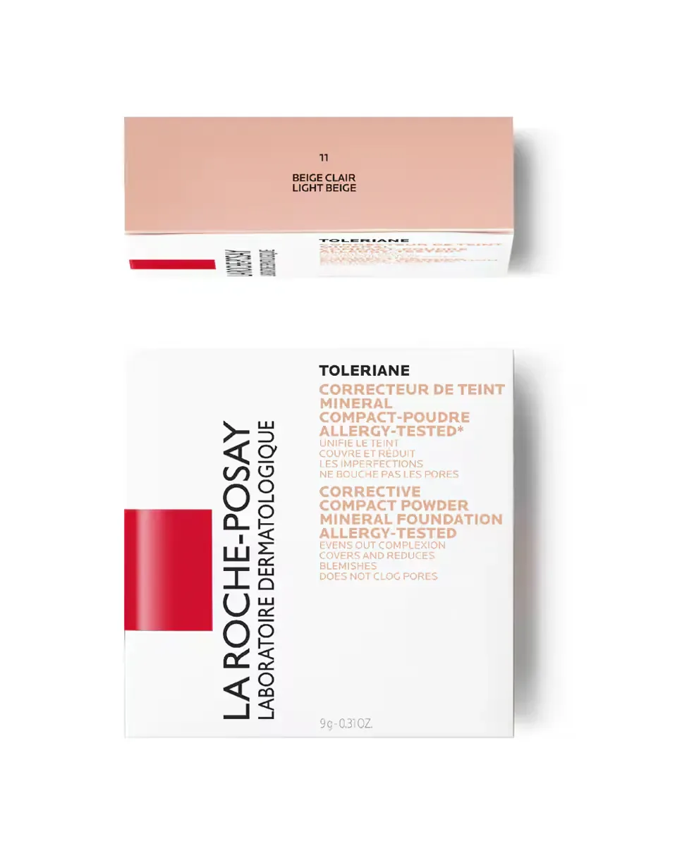 Компактная корректирующая тональная основа SPF25 Toleriane Teint Mineral La Roche Posay, 11 — фото 2