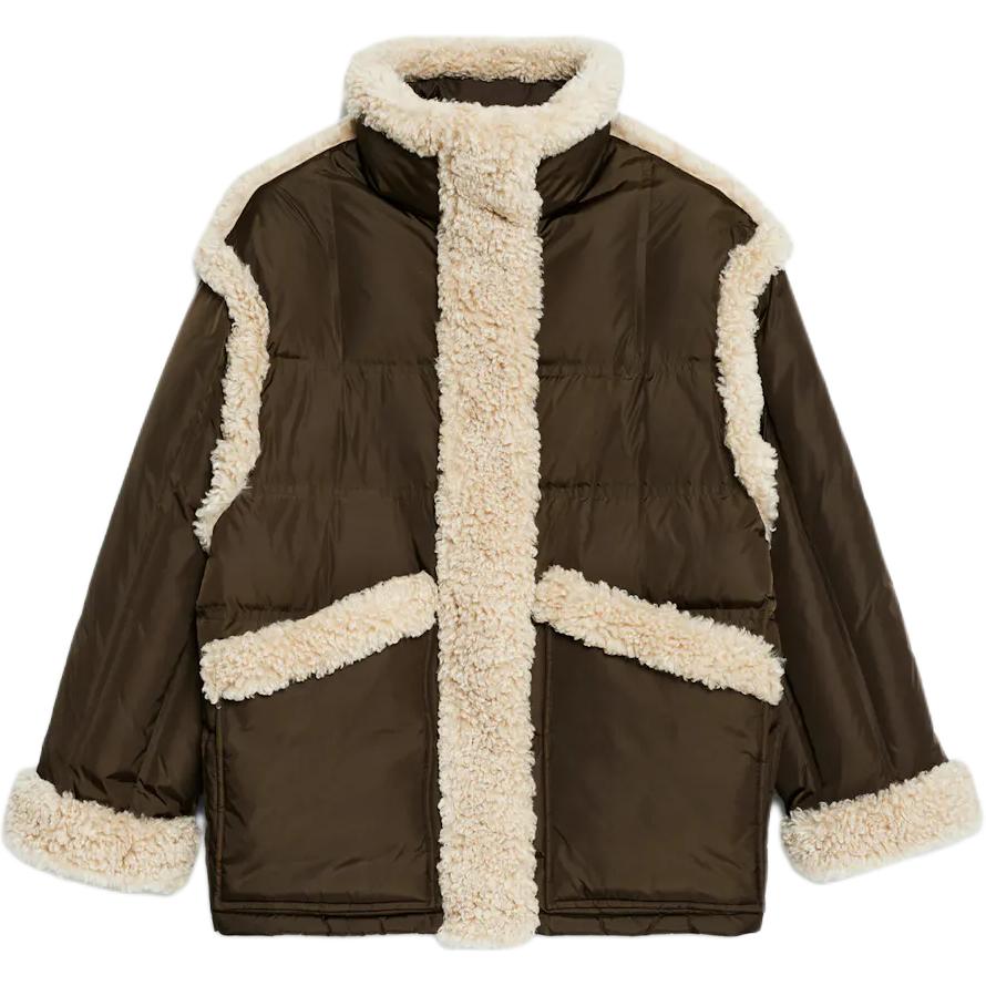 

STAND STUDIO Пуховик с воротником-воронкой Dorothy, Dark Green