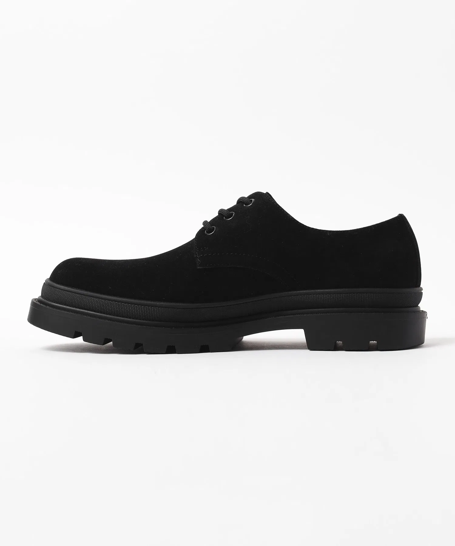 Мужские туфли BEAMS HEART 3-hole Plain Toe чёрные — фото 2