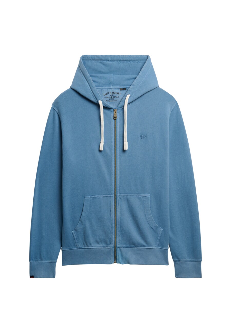 

Худи с капюшоном на молнии Superdry Essential, Blue