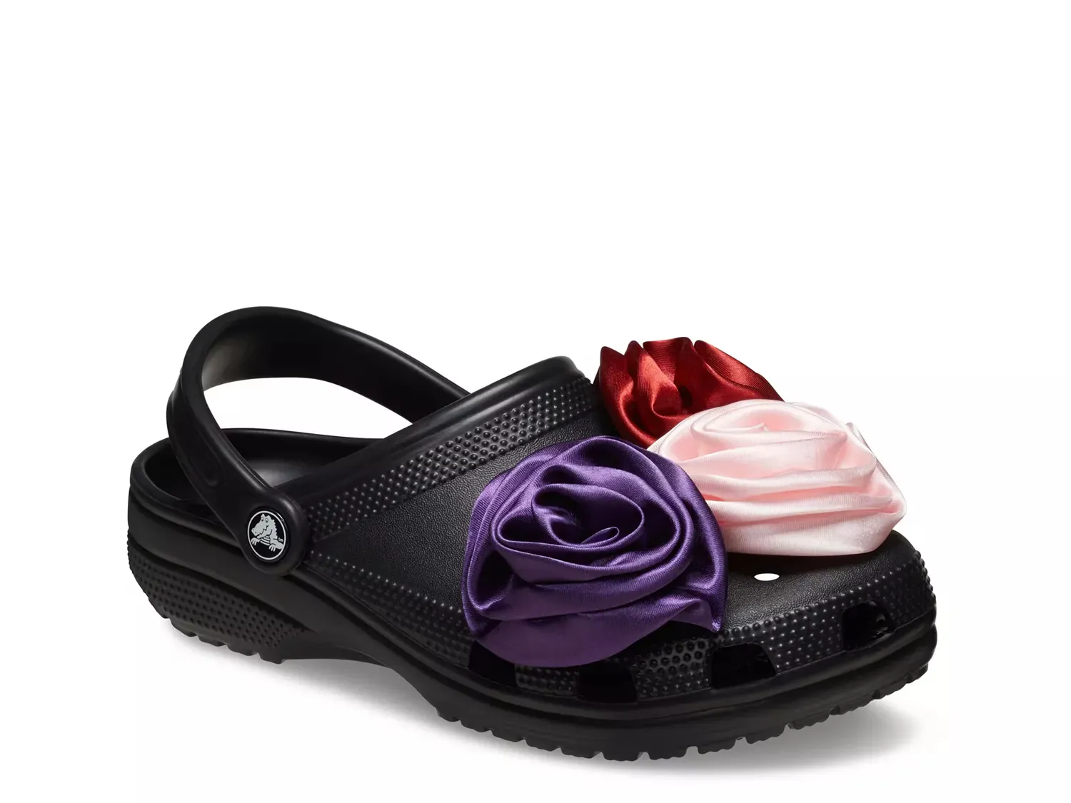 Классические сабо Rosette Crocs, Black/Multicolor