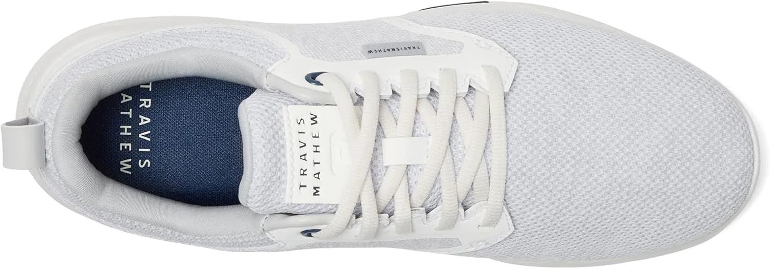 TravisMathew Mens The Daily Pro Hybrid, белый — фото 2