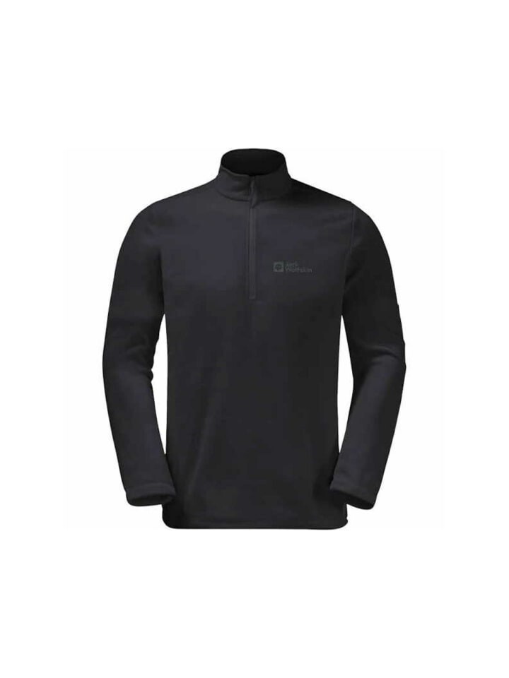 

Флисовый пуловер Jack Wolfskin Fleece, черный