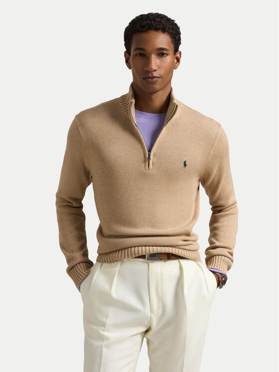 

Свитер обычного кроя 710859939504 Polo Ralph Lauren, бежевый