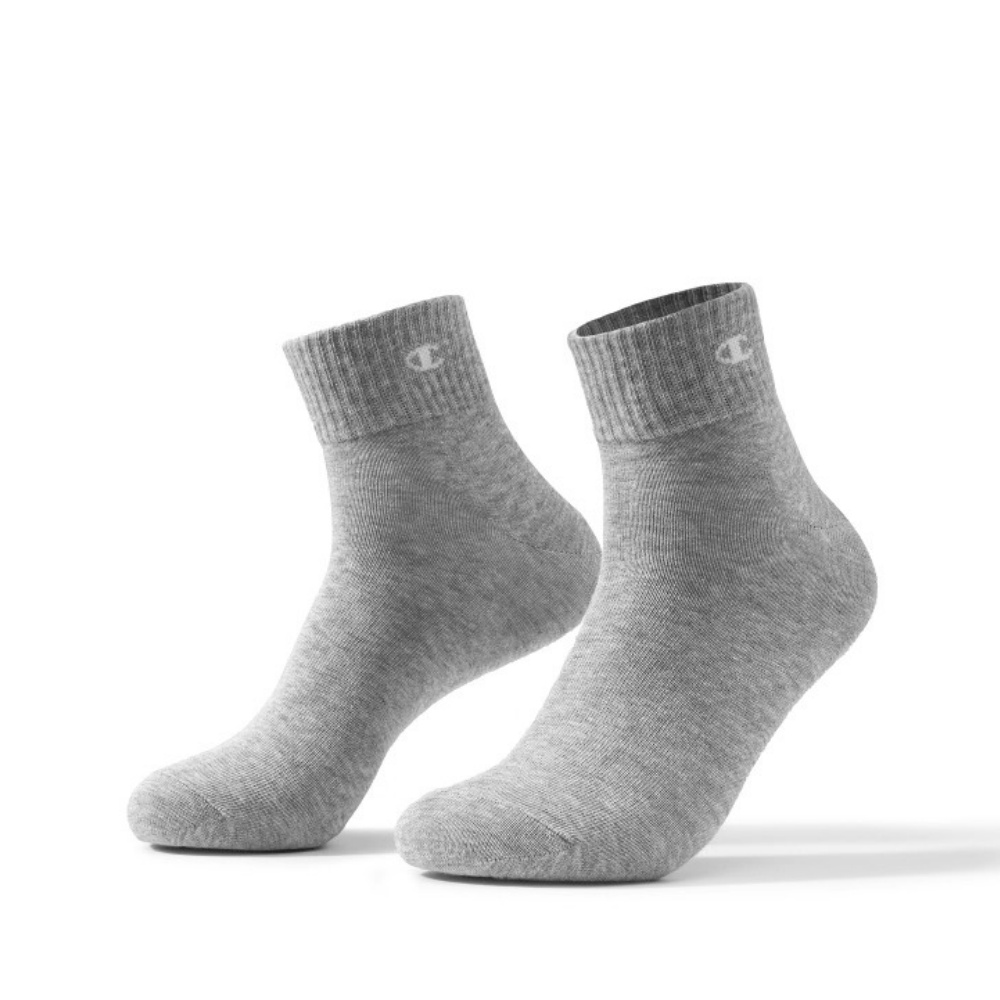 

Низкие носки унисекс набор из 3 пар Champion, серый