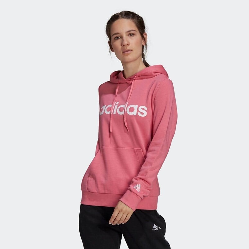

Женская толстовка Essential с логотипом Adidas, фиолетовый