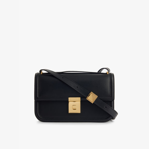 

Парижская кожаная сумка через плечо Demellier, черный