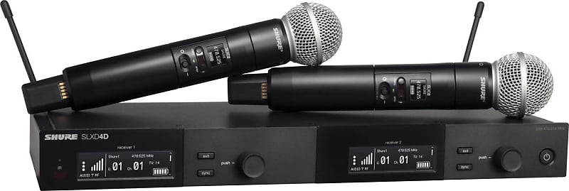 

Беспроводная система Shure SLXD24D/SM58-H55