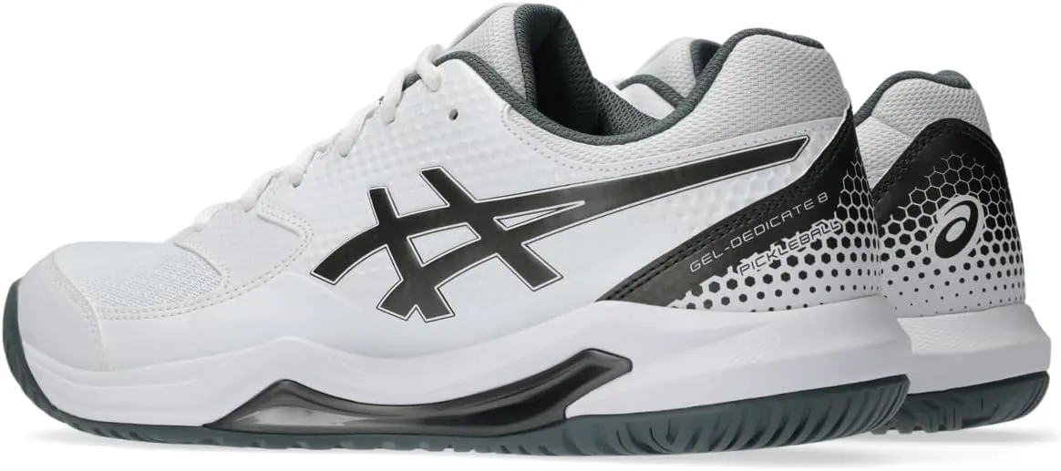Мужские кроссовки ASICS Gel-Dedicate 8 для пинг-понга, белый — фото 3
