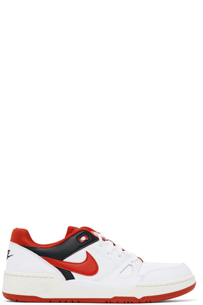

Белые и красные кроссовки Full Force Low Nike