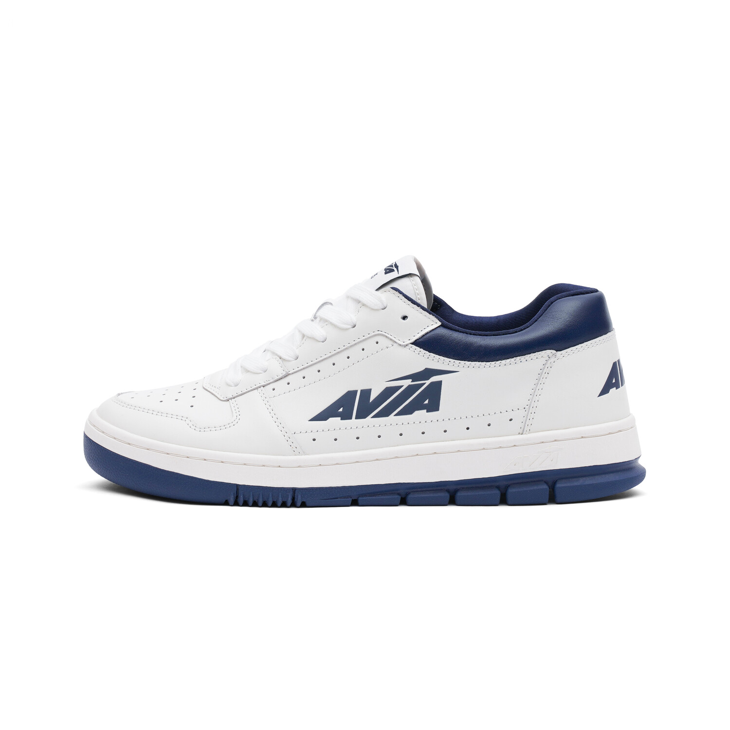 

Кроссовки Avia 805 Series Skateboarding Shoes Men Low-top Blue, белый/голубой