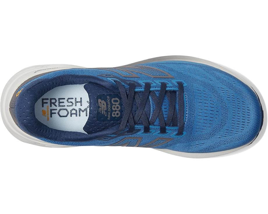 Кроссовки New Balance Fresh Foam X 880 v15, Sea Stone/Nb Navy/Marmalade — фото 2