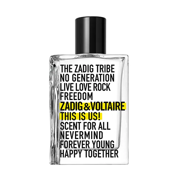 

Туалетная вода унисекс This Is Us! Zadig & Voltaire, 30 ml
