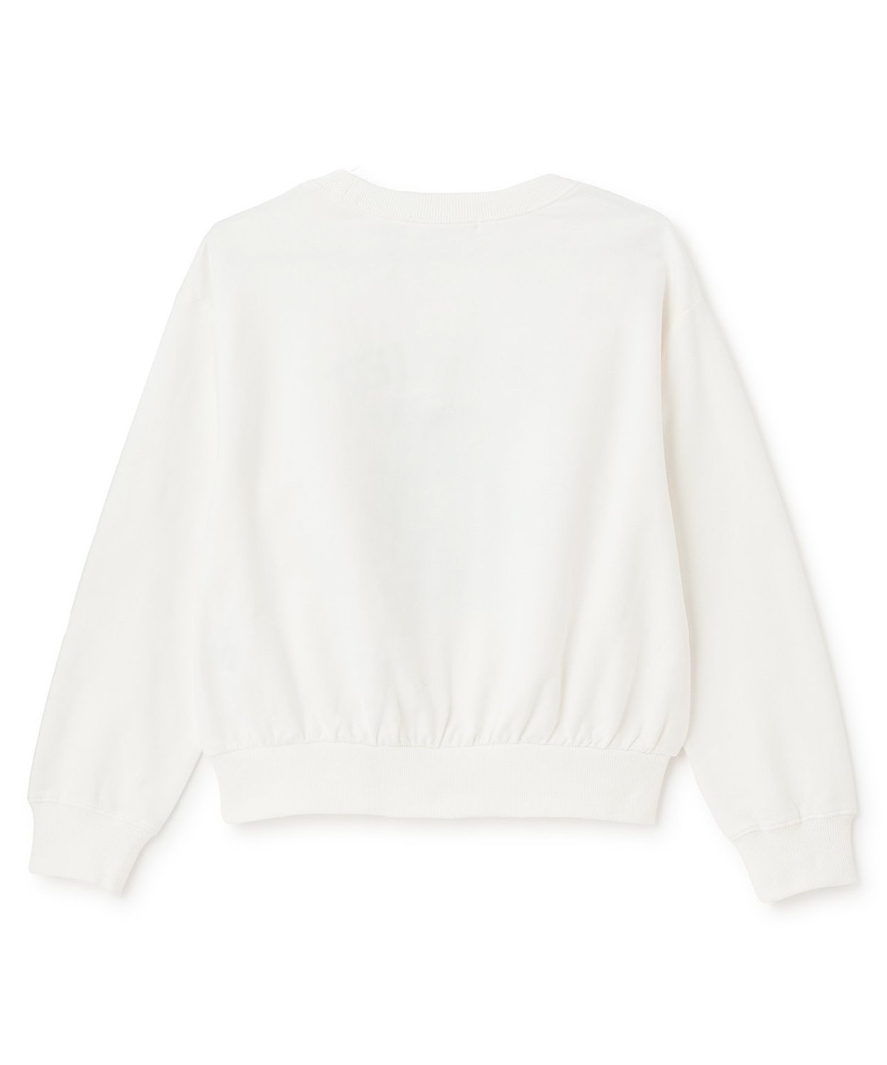 Пуловер с цветочной вышивкой Pom ponette junior, Off white — фото 3