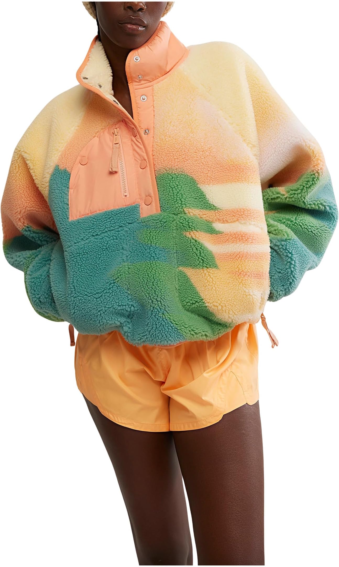 

Пуловер FP Movement Rocky Ridge Pullover, цвет Faded Horizon Combo