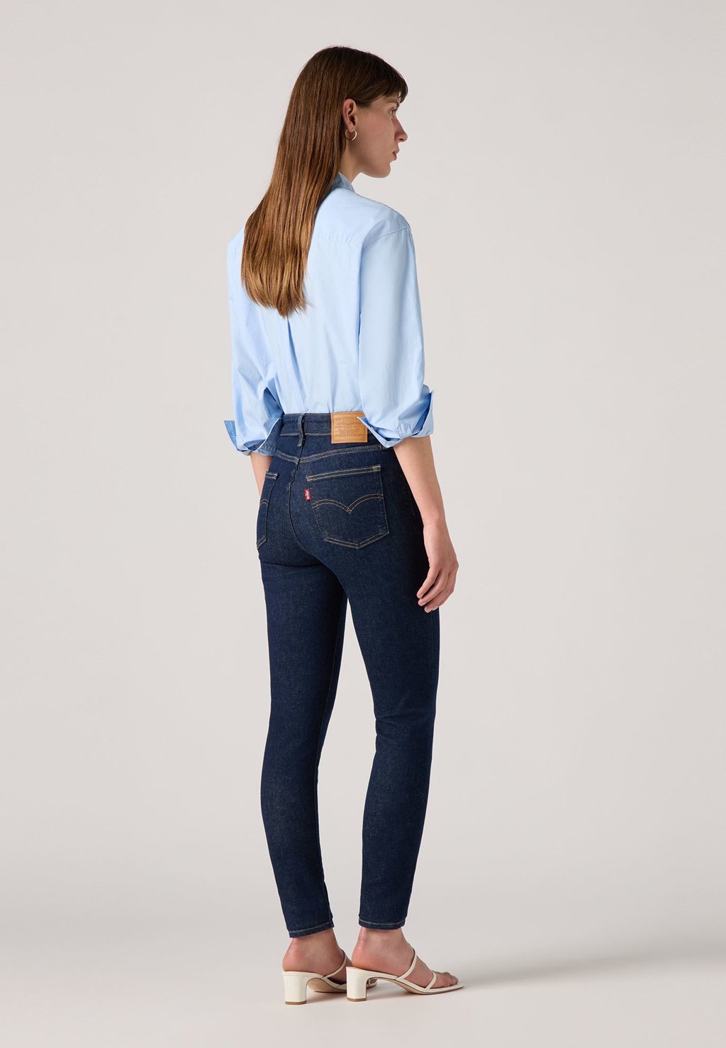 Джинсы скинни 721 HIGH RISE SKINNY Levi's, цвет Tenacious Rinse — фото 3
