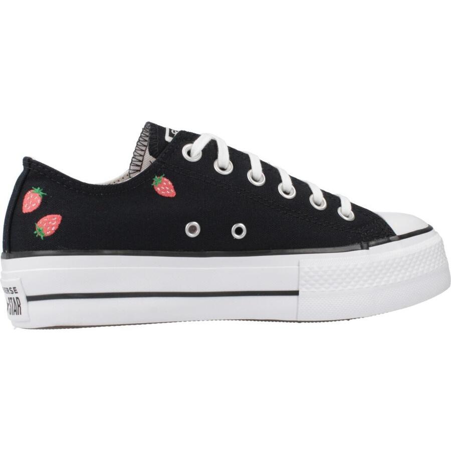Кеды Converse модель Chuck Taylor All Star Lift Ox цвет черный — фото 4