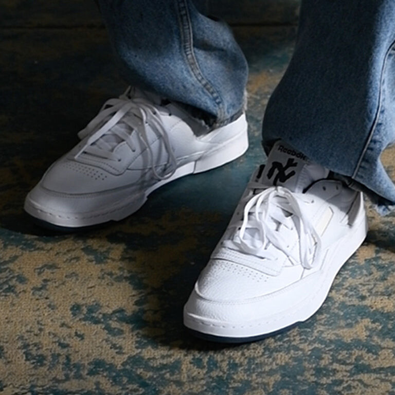 

Кроссовки X Tyrrell Winston Club C Revenge Vintage Reebok, белый