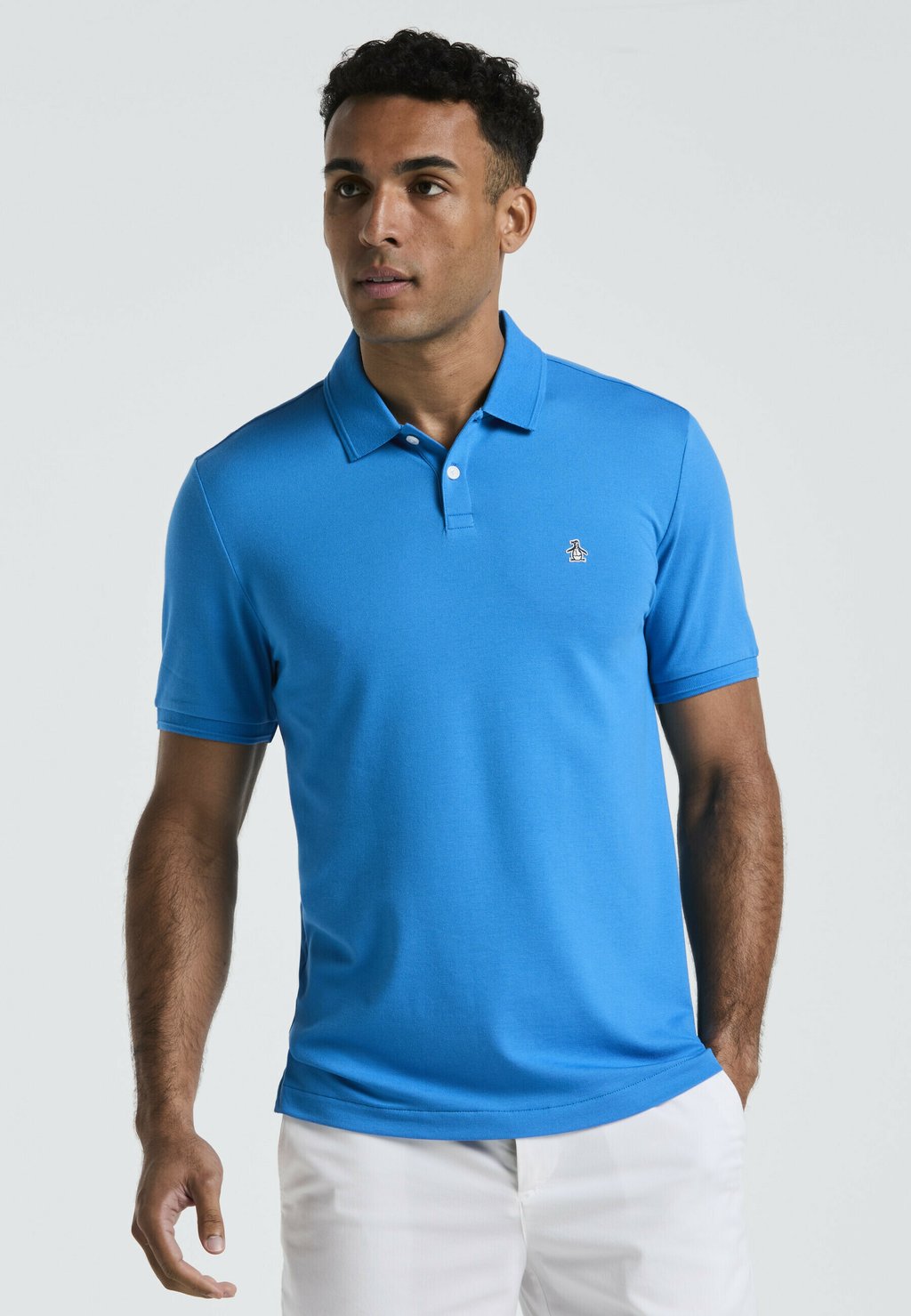 

Рубашка поло SHORT SLEEVE Original Penguin, синий