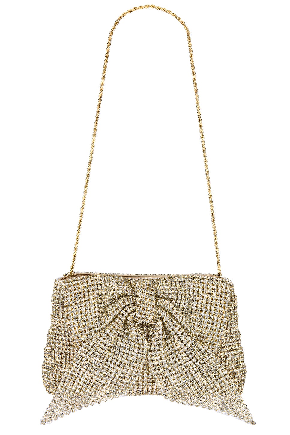 

Клатч-Бантик jolene diamante Loeffler Randall, золотой
