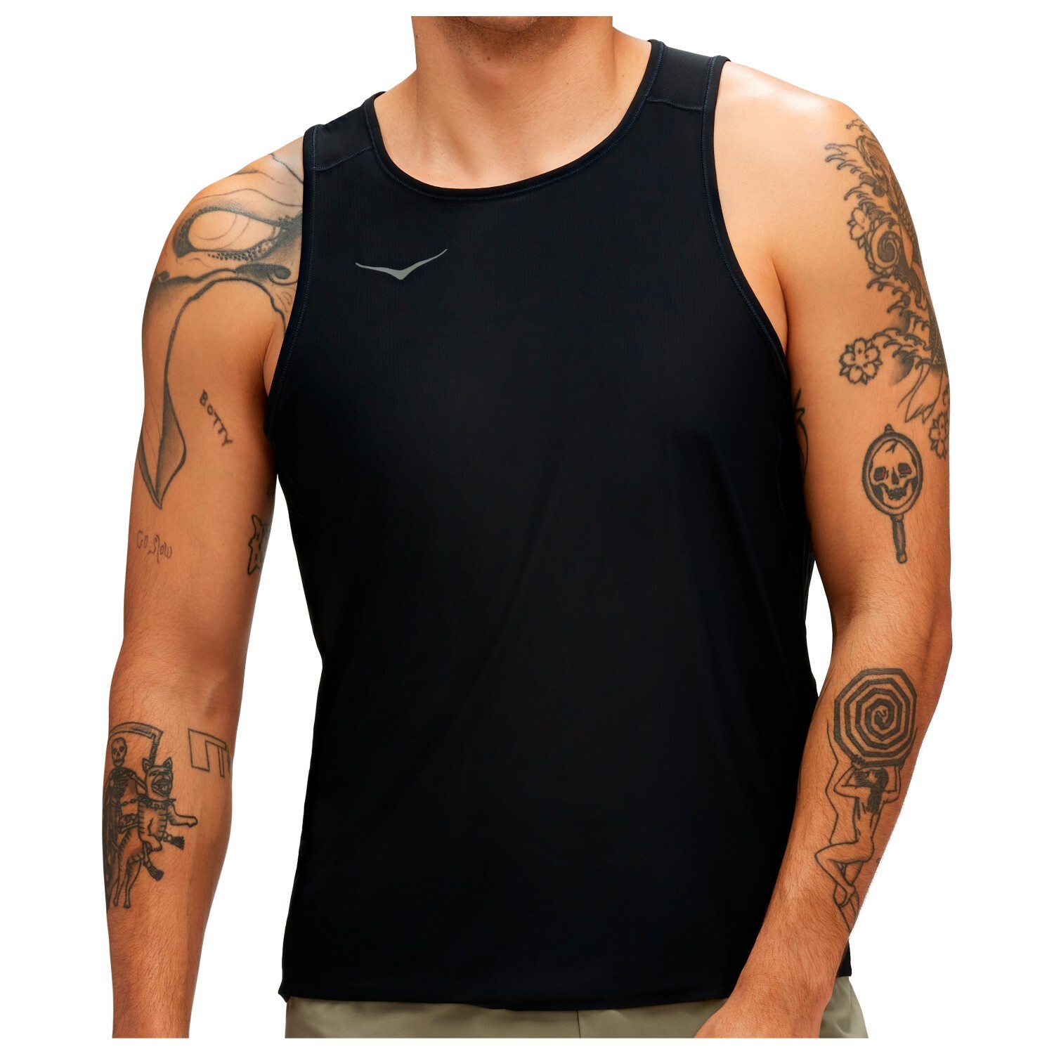 

Беговая рубашка Hoka Performance Run Tank, черный