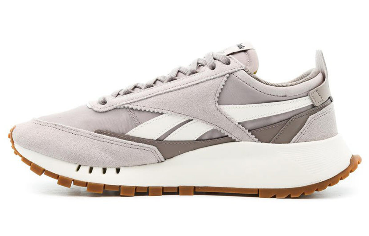 

Кроссовки Reebok Classic Leather Unisex, светло-серый/белый/бежевый