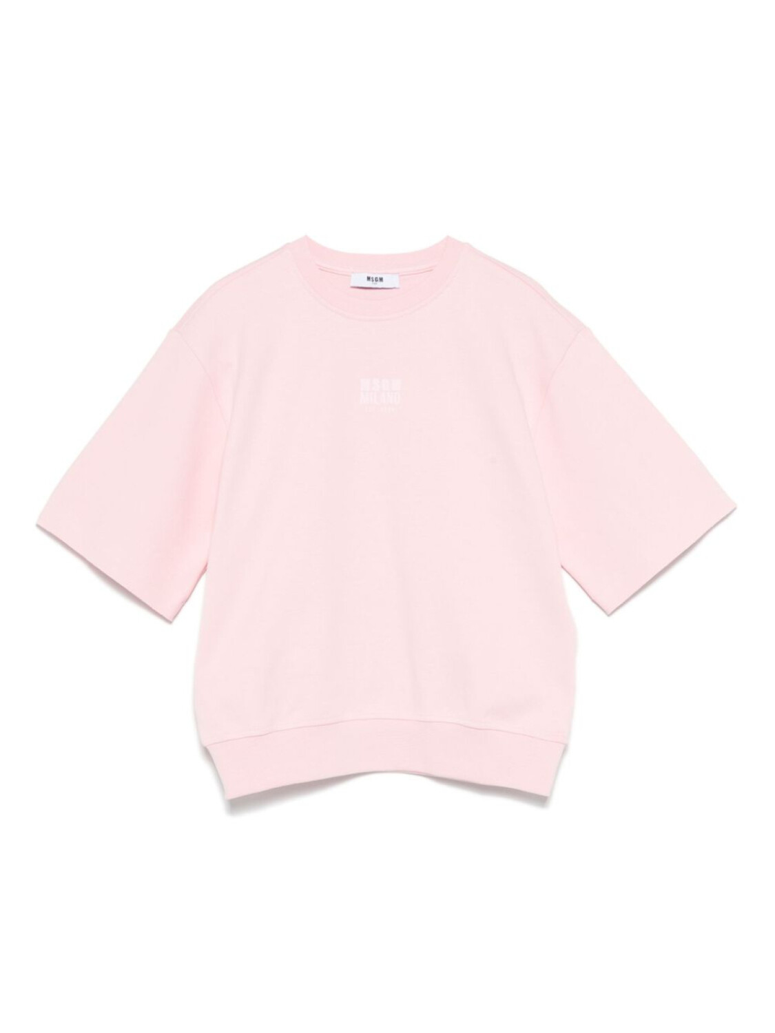 

Футболка с логотипом MSGM Kids, розовый