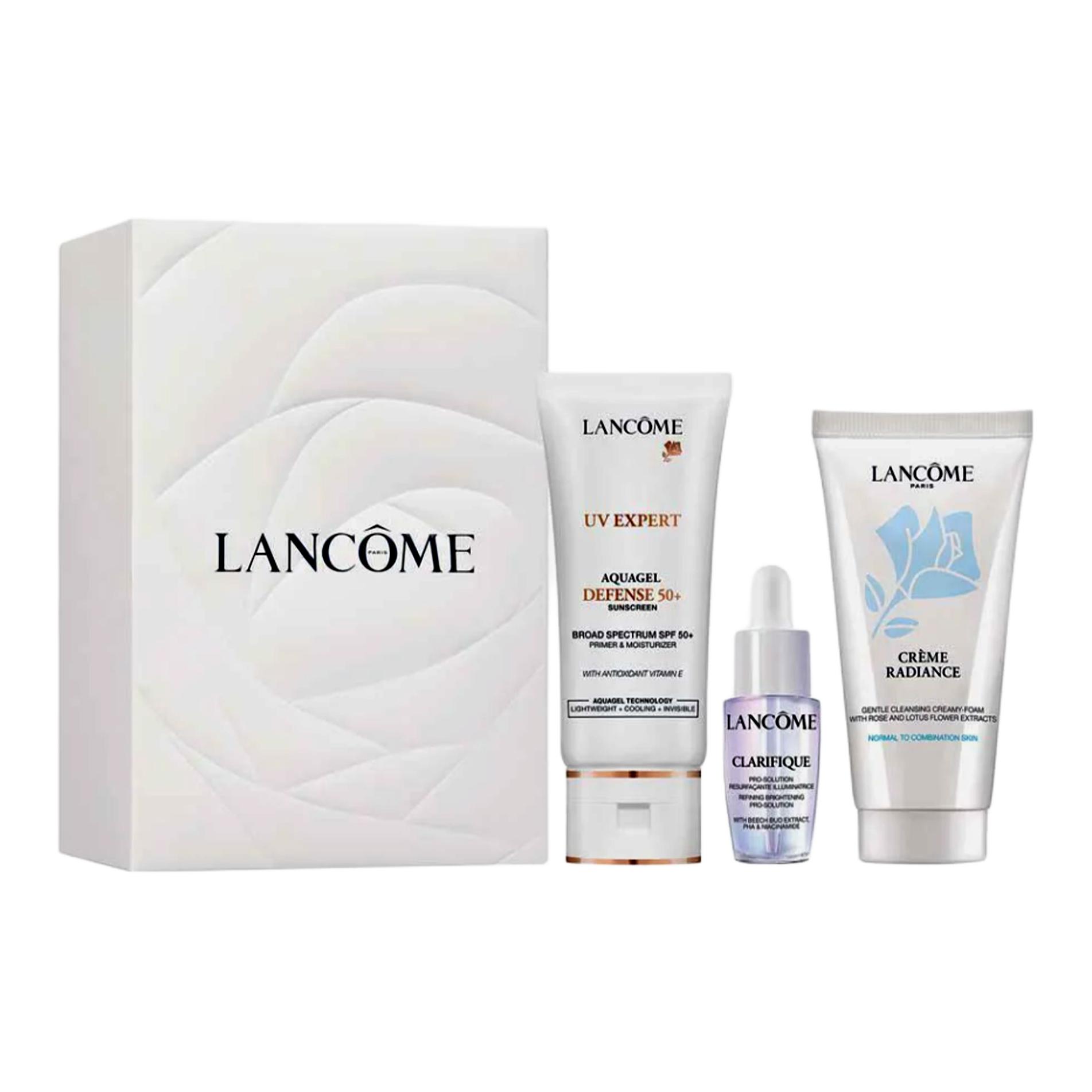 

LANCOME Lankou набор для ухода за кожей small white tube успокаивает и увлажняет 50ml+30ml+7ml