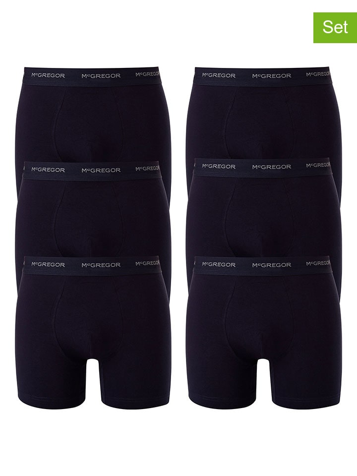 

McGregor Комплект из 6 штук: боксерские трусы темно-синего цвета