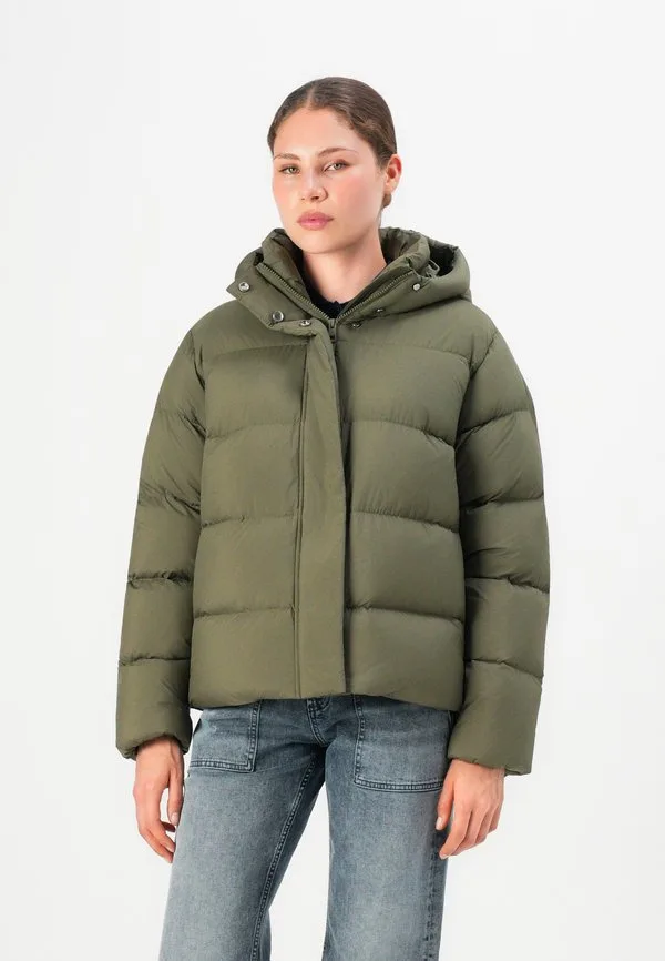 Современная куртка, пуховая куртка Tommy Hilfiger, Utility Olive